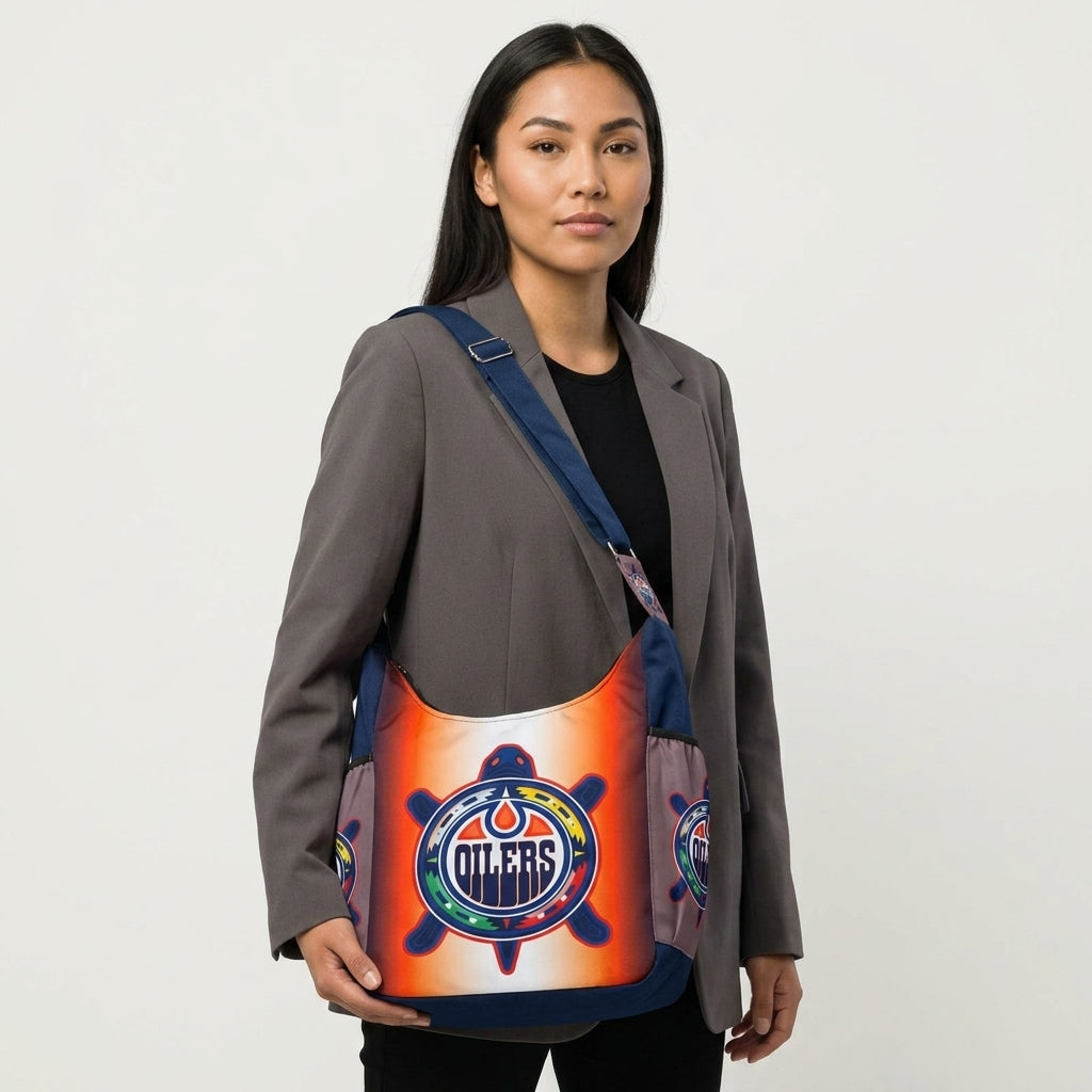 Orange Oiler Crossbody Bag