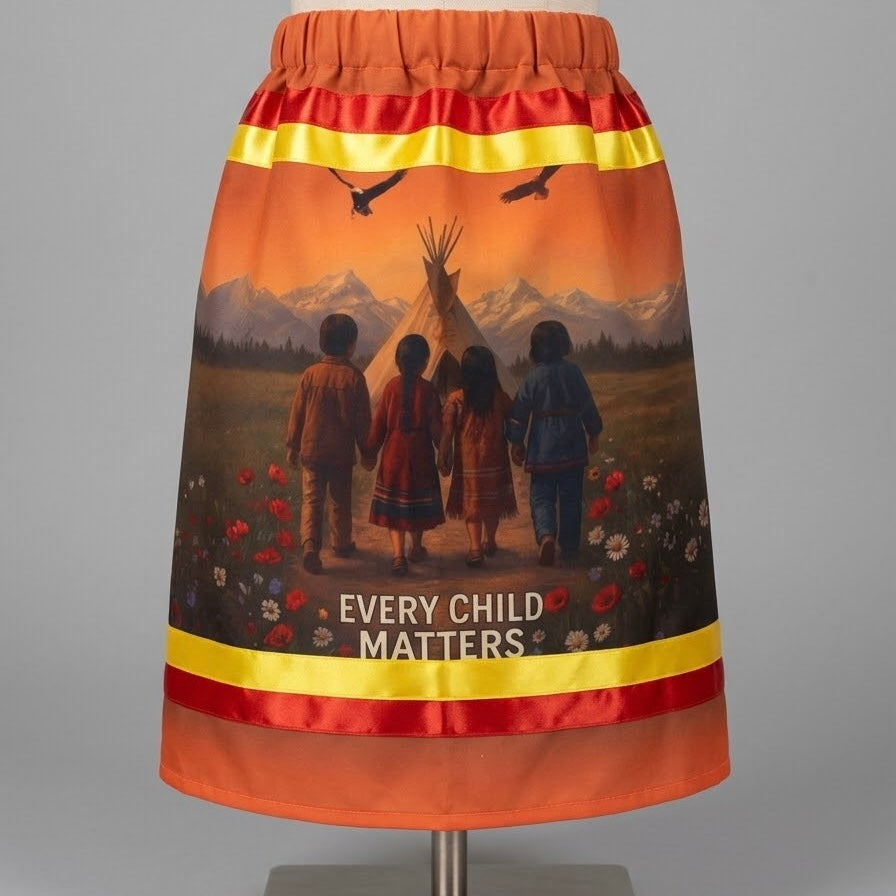 OLDTRIBES™ infants Every Child Matters – Children’s Skirt 🧡