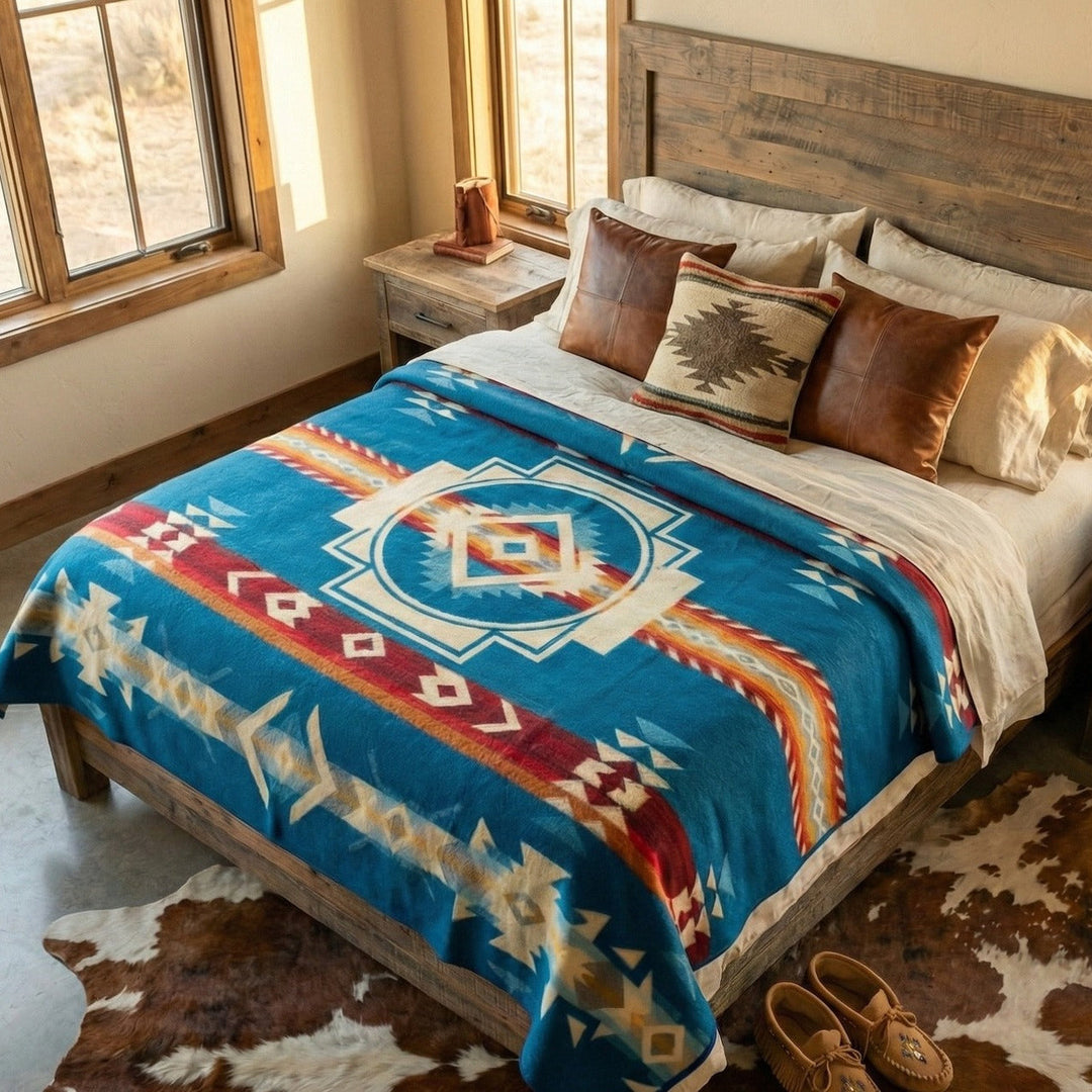 OLDTRIBES™ Four Winds Alpaca Blanket