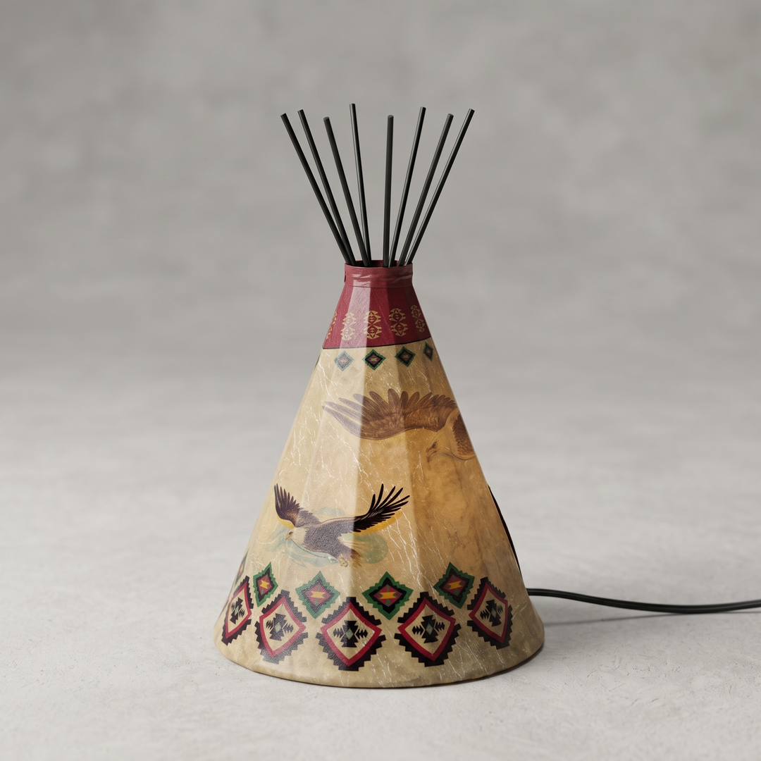 Flying Eagle lamp Teepee Lamp