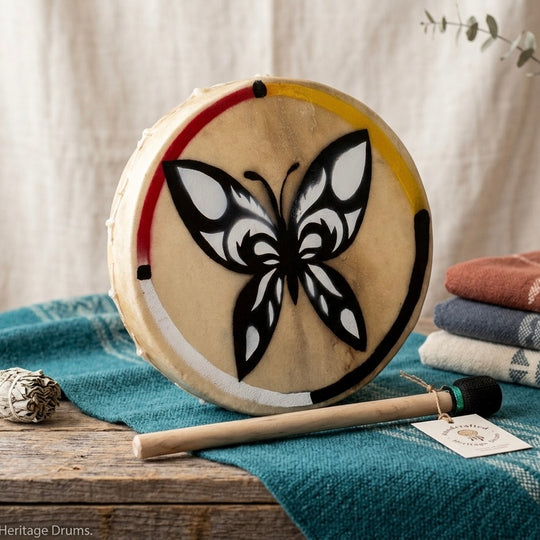 Butterfly 8” Hand Drum