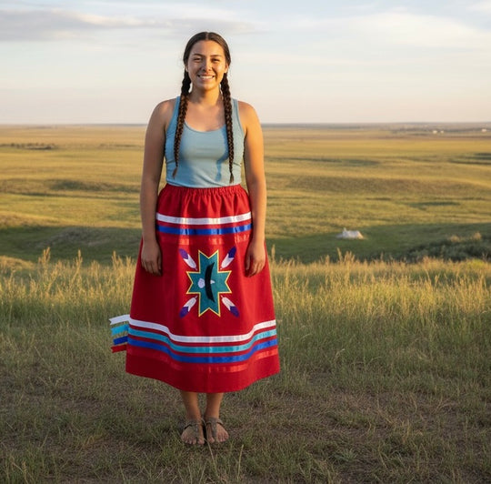 OLDTRIBES™ Eagle Ribbon Skirt