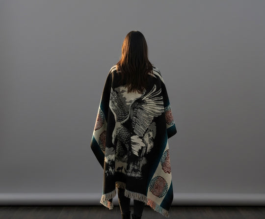 Eagle HandMade Wool Poncho