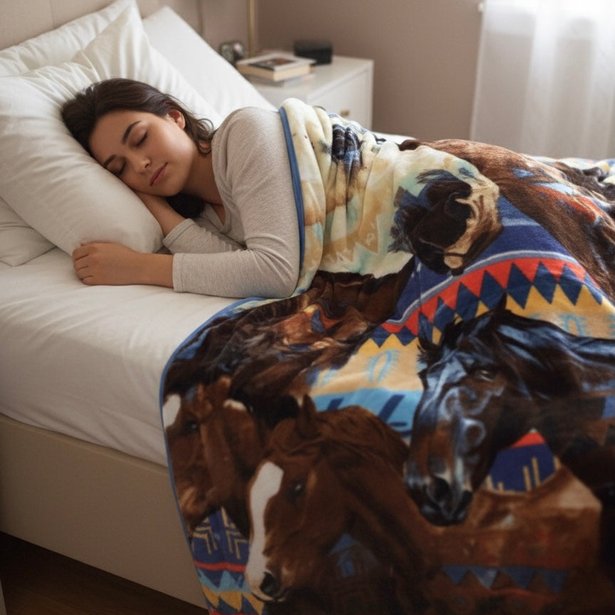 LUXURY PLUSH ULTRA SOFT BLANKET (Spirit of Love)