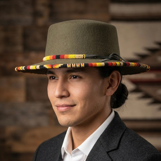 Size- 56 Beaded  Hat