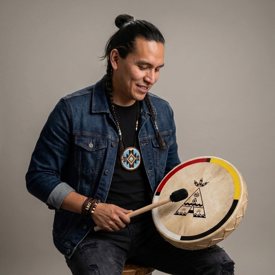 Rising Sun Lodge 12” Hand drum