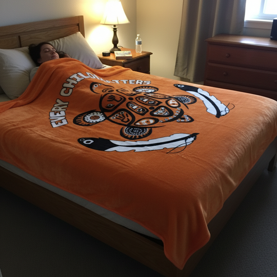 ULTRA SOFT LUXURY PLUSH BLANKET (Turtle every child matters)