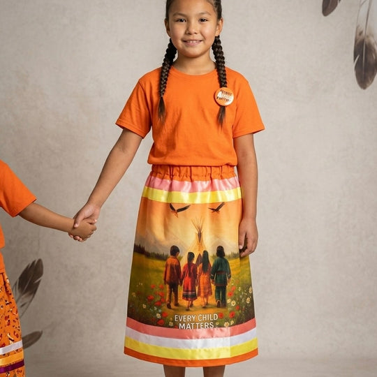 OLDTRIBES™ Youth Every child matter skirt