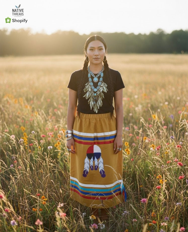 OLDTRIBES™ Dreamcatcher Ribbon Skirt