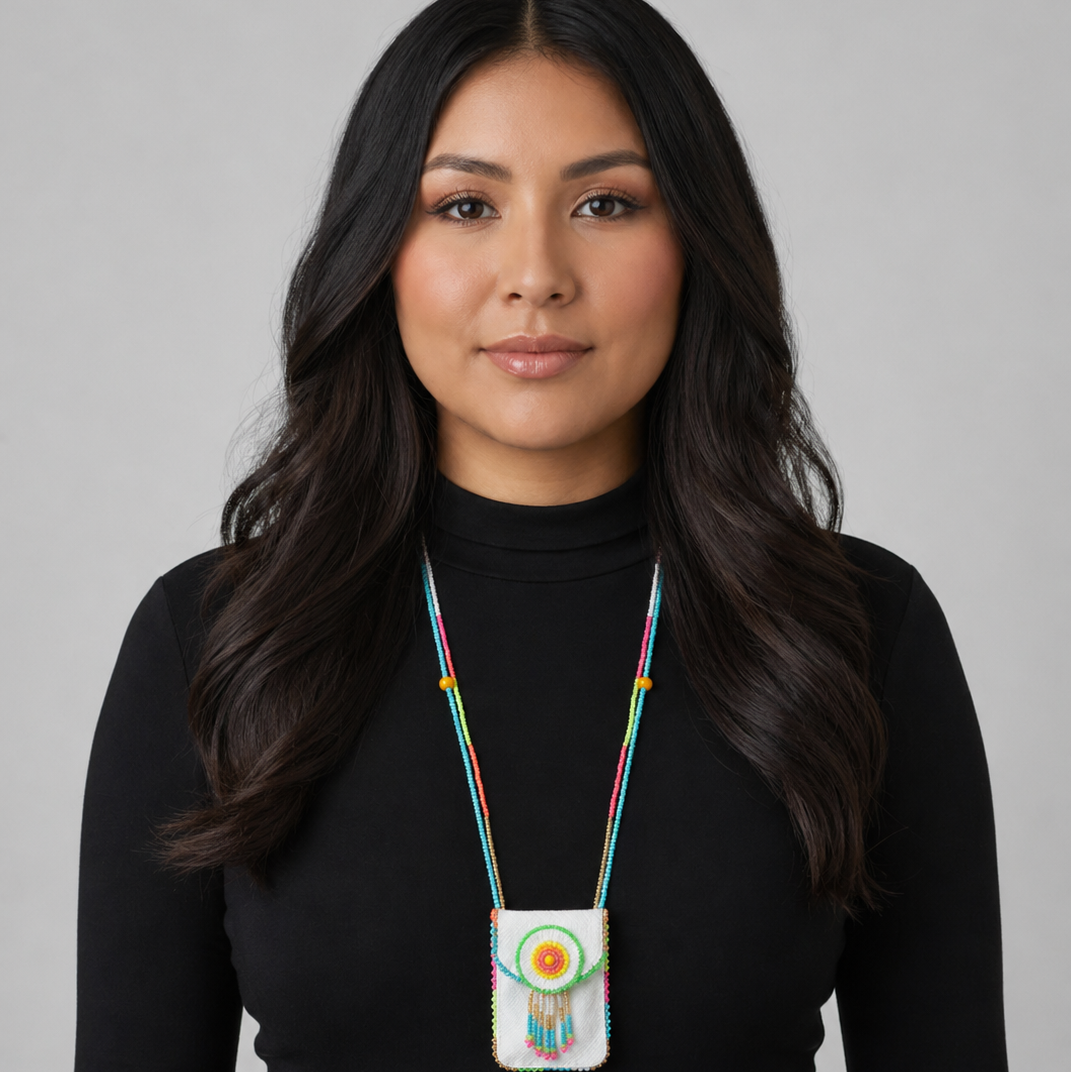 OLDTRIBES™ Earth white Spirit Medicine Bag