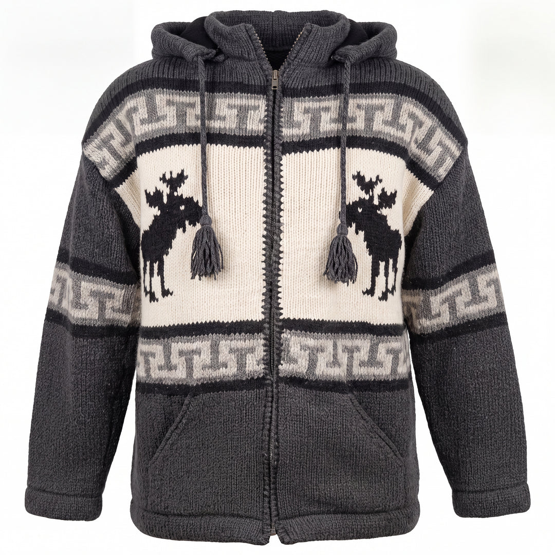 OLDTRIBES™ Sovereign Moose Wool Jacket