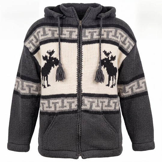 OLDTRIBES™ Sovereign Moose Wool Jacket