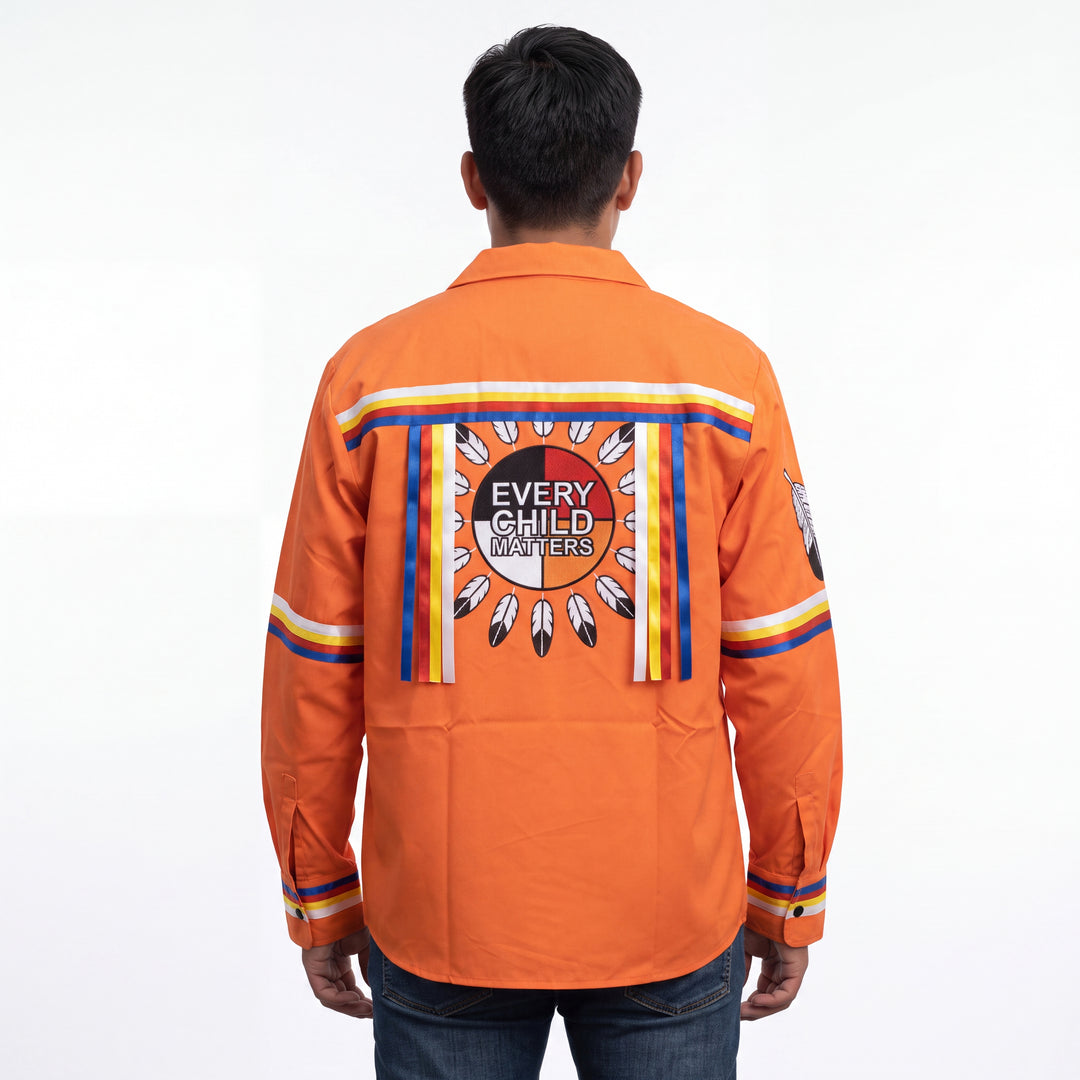 Every Child Matters Ribbon Shirt – Orange Edition