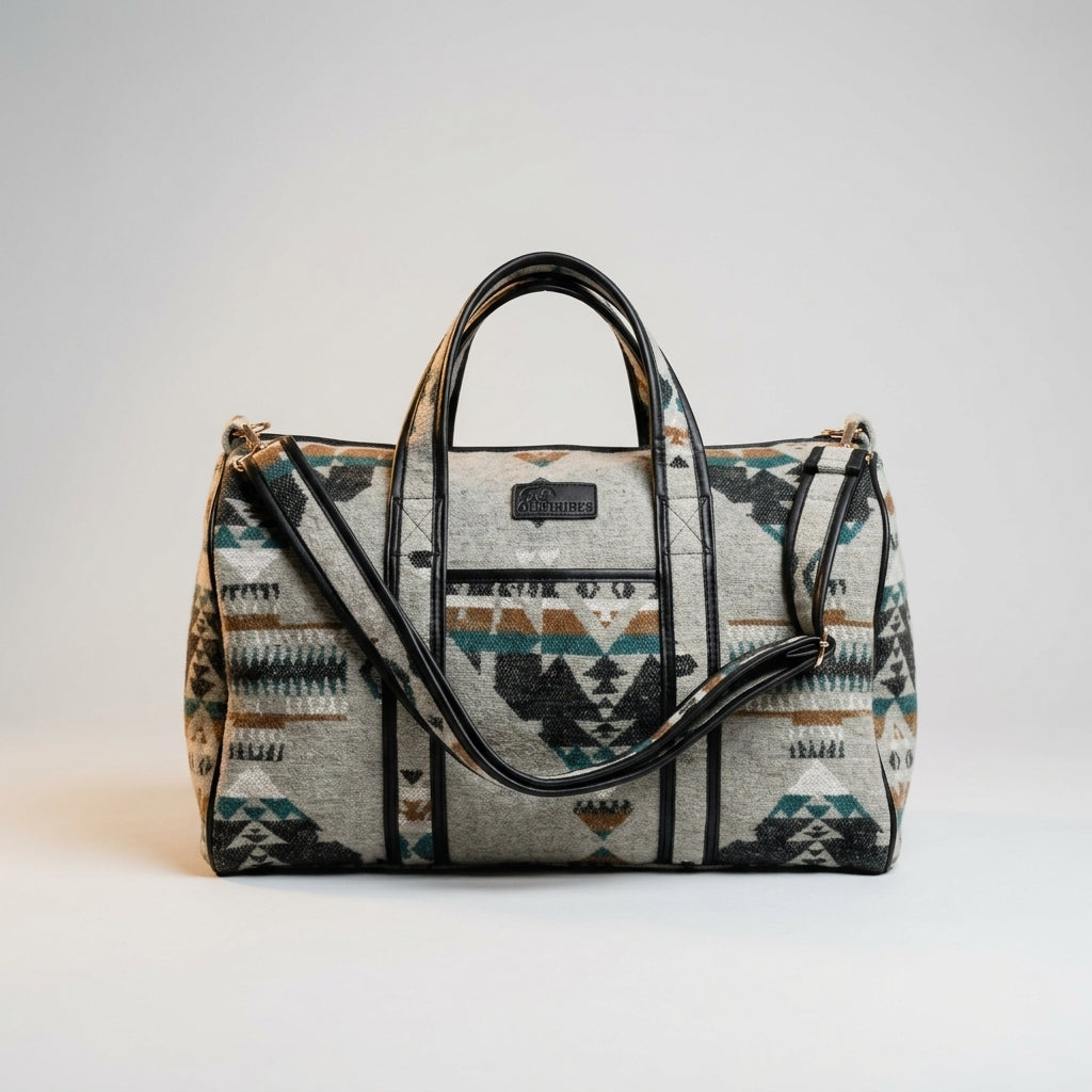 Grey Duffle bags