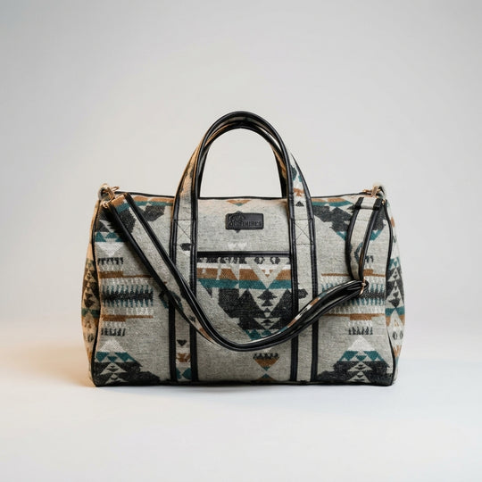Grey Duffle bags