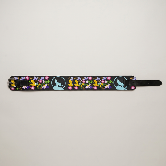 Heritage Leather Regalia  Belt (WOLF)