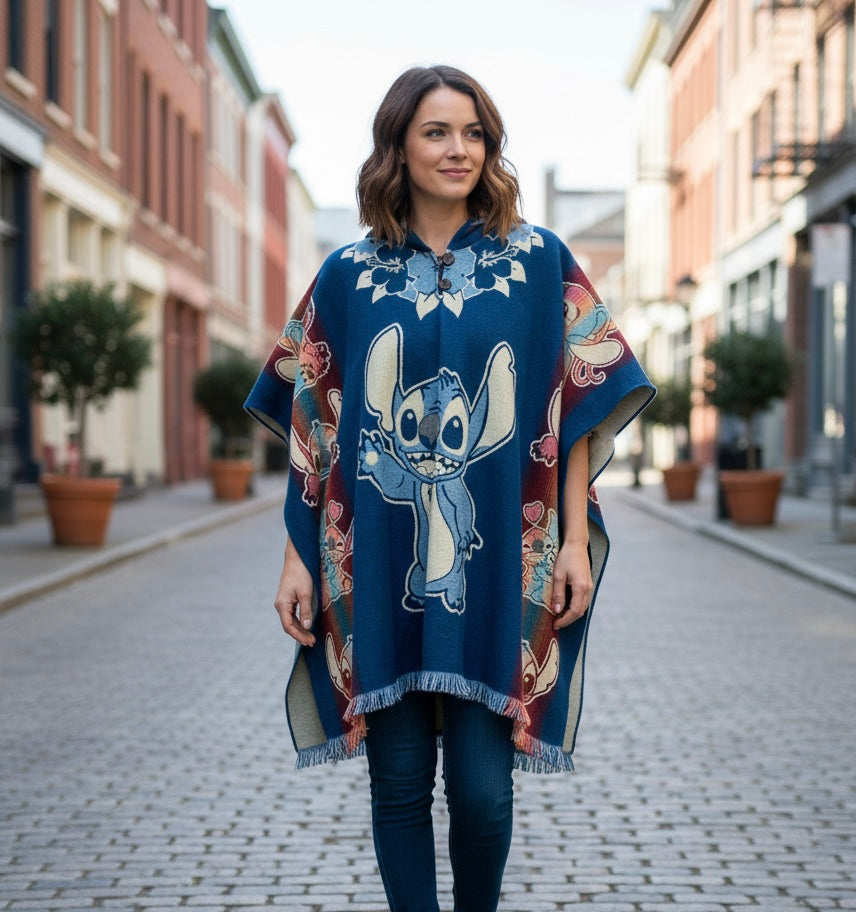 Characters Wool Poncho