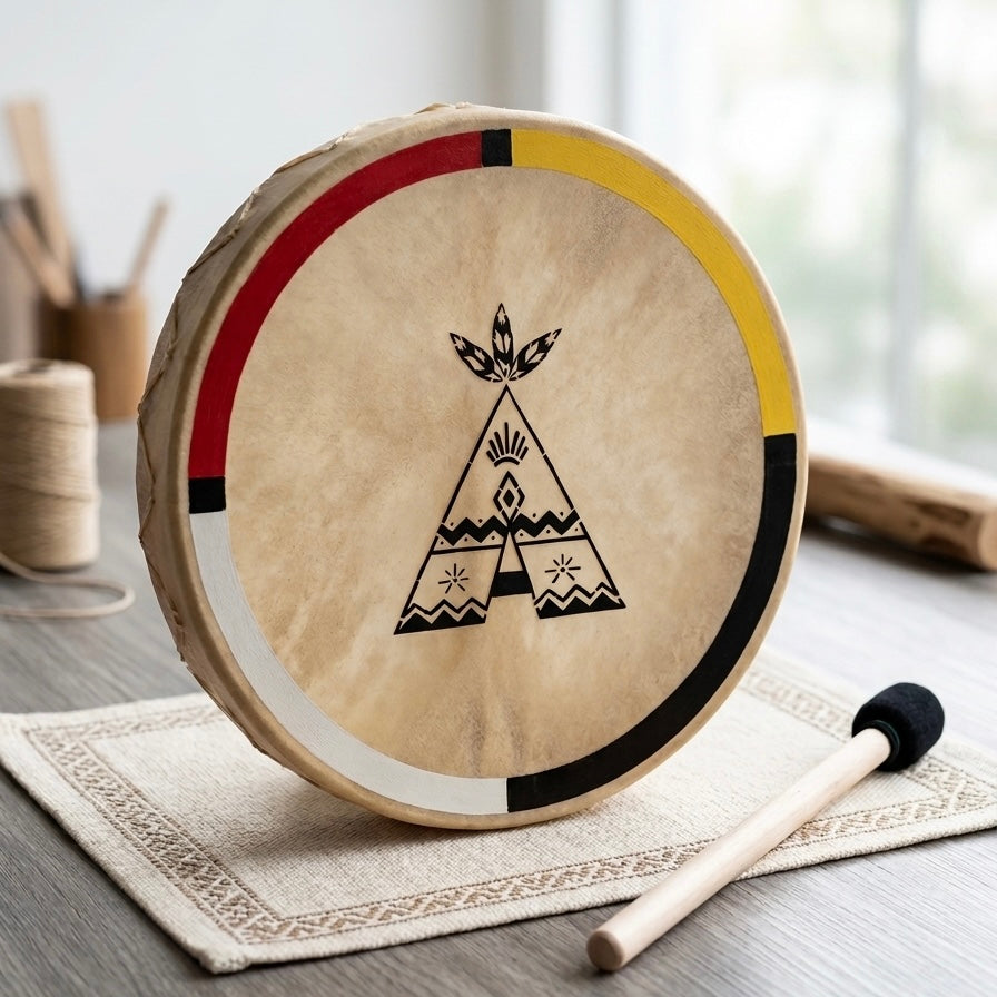 Rising Sun Lodge 12” Hand drum