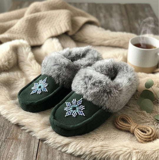 Moccasins Beaded (Size 7)