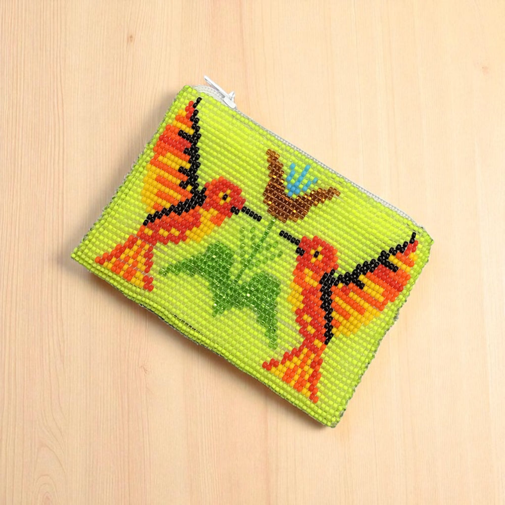 OLDTRIBES™ HummingBird Beaded coin purses