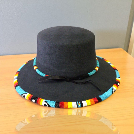 SIZE-59 Handmade Beaded Hat