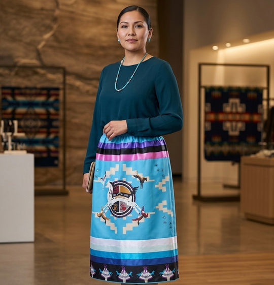 Sprit Horse Ribbon skirt