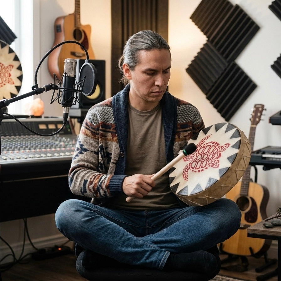 Turtle 8” Hand Drum