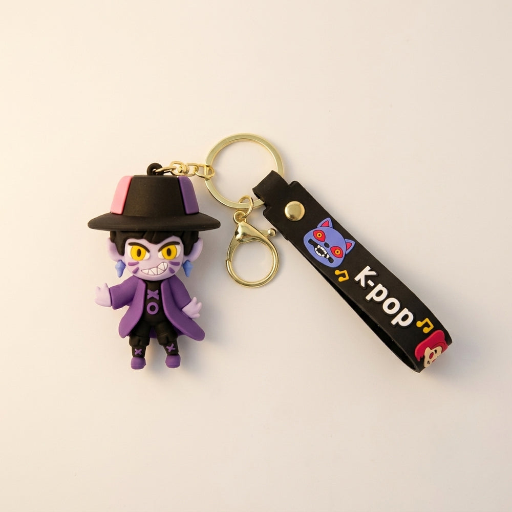 K POP 3D Character Keychains