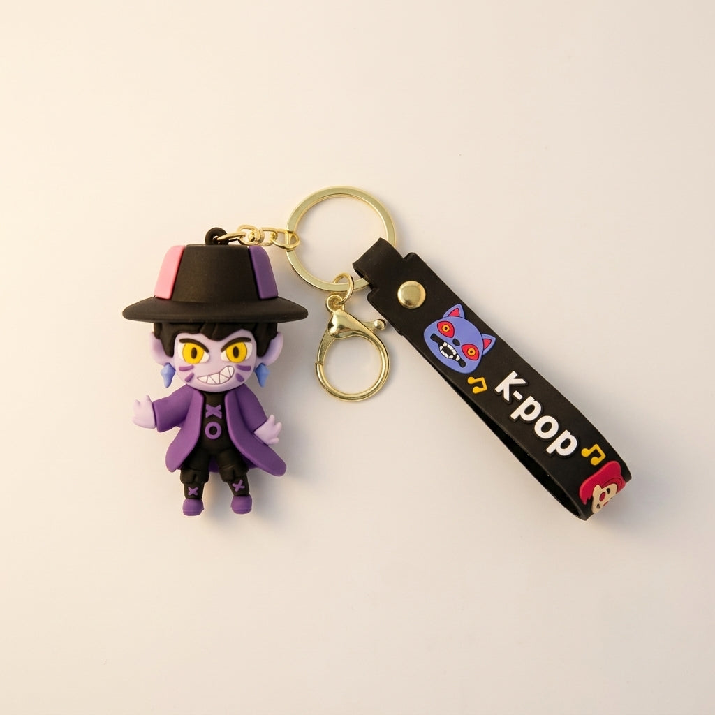 K POP 3D Character Keychains