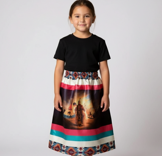OLDTRIBES™ infants Spirit Ground Ribbon Skirt