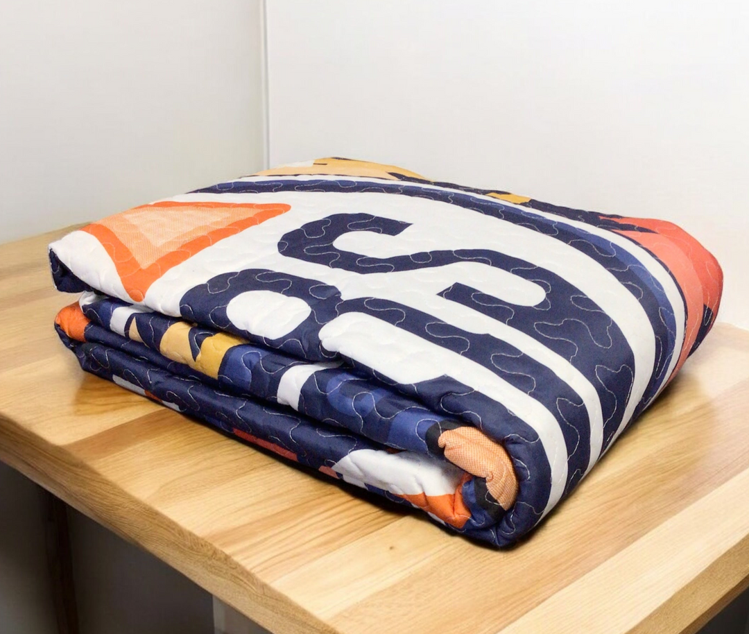 Ensemble de courtepointe 3 pièces Oilers