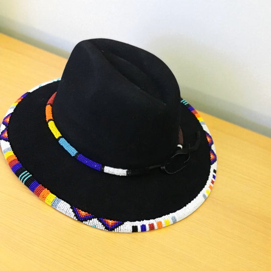 SIZE-59 Handmade Beaded Hat