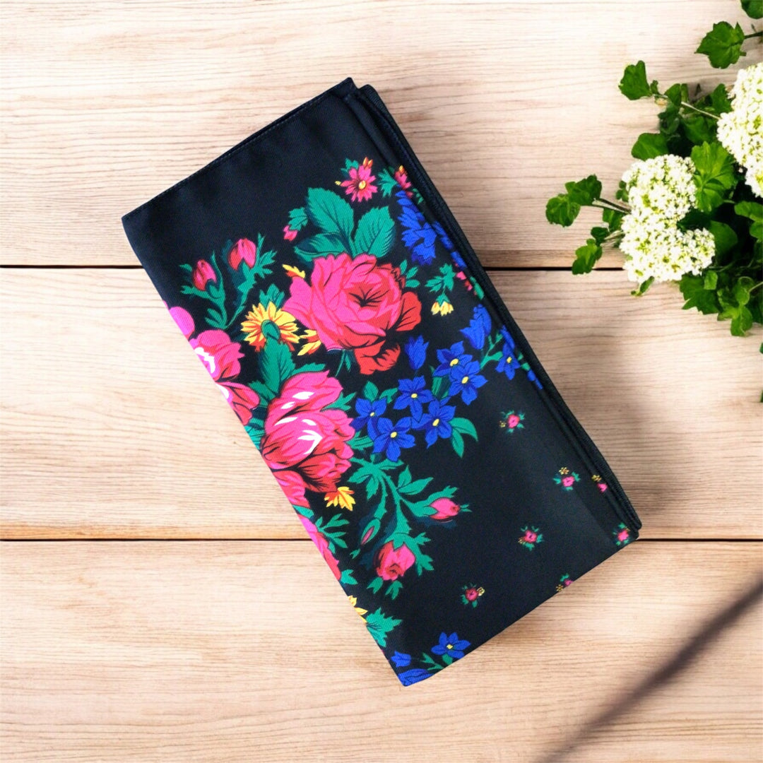 Black Kokum Scarf - Main Image