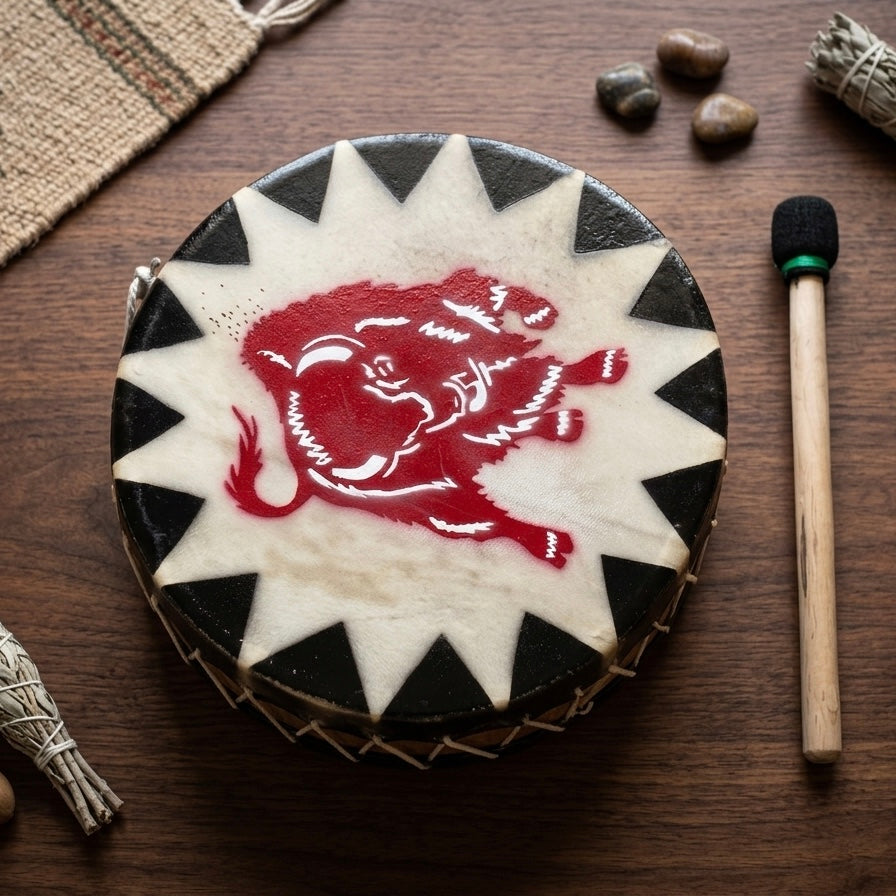 Buffalo 8” Hand Drum