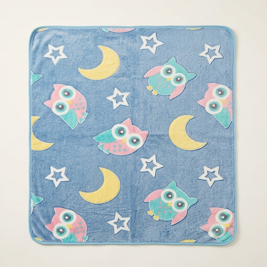Night Sky Owls baby blankets