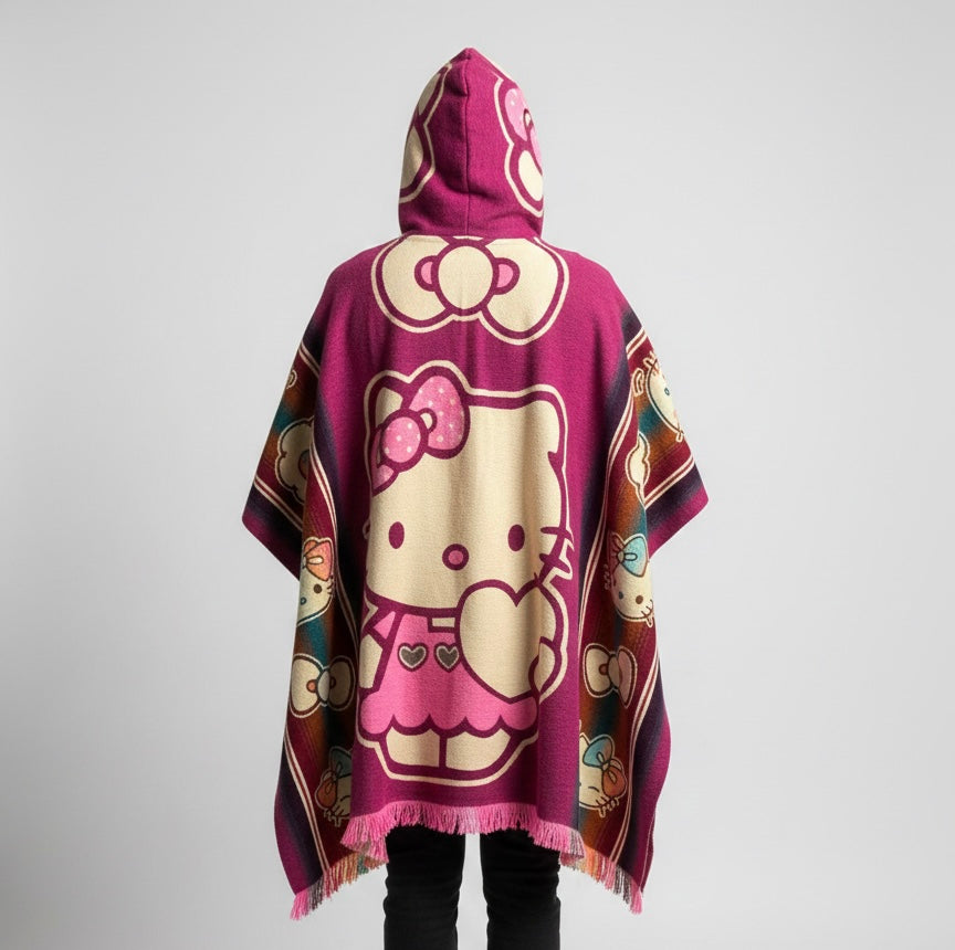 Characters Wool Poncho