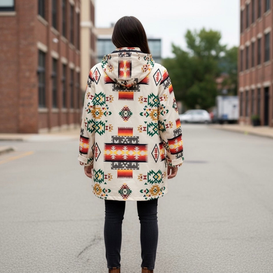 Terra Star(Beige Colour) 3/4-Length Coat