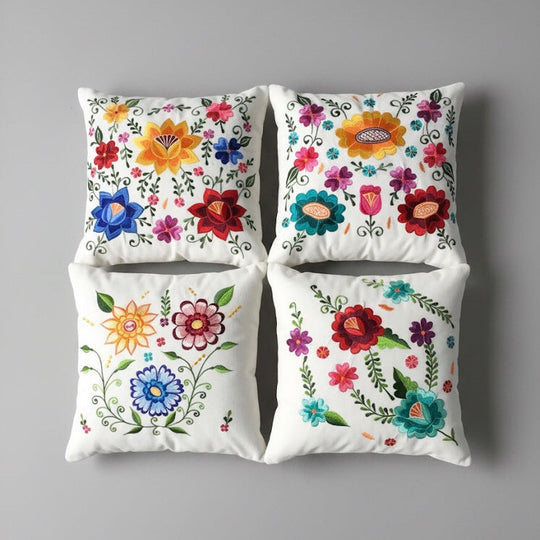 Embroidered Pillows Cushion Cover(#5)