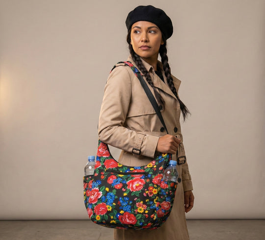 Black Kookum Crossbody Bag