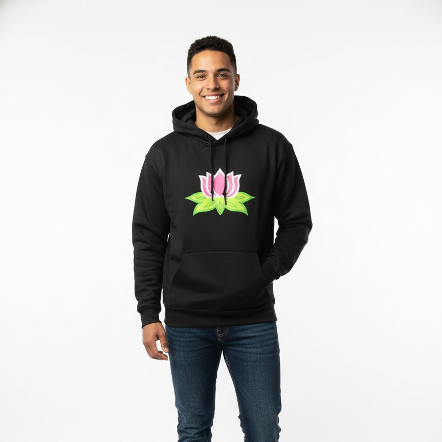 Embroidered Hoodies (Lotus)