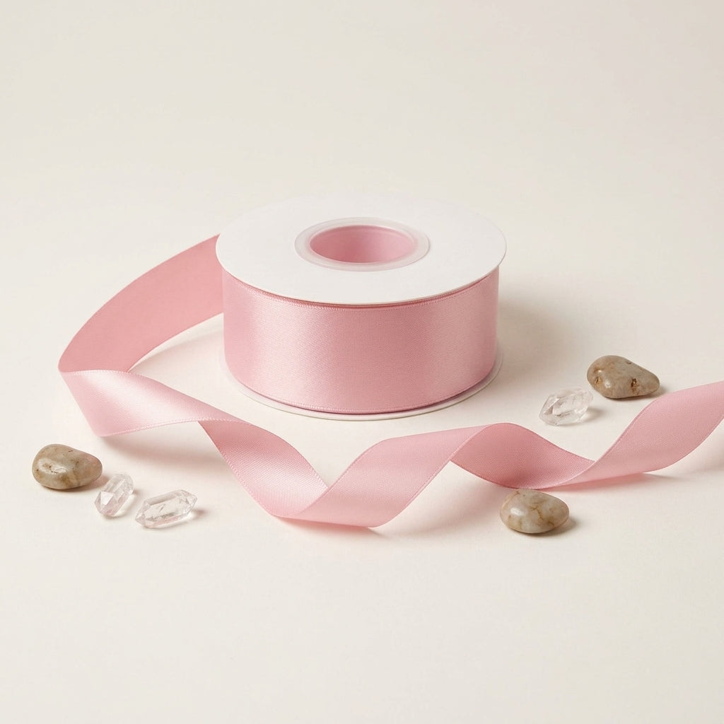 Satin Ribbon Double Face- Dusty Rose 