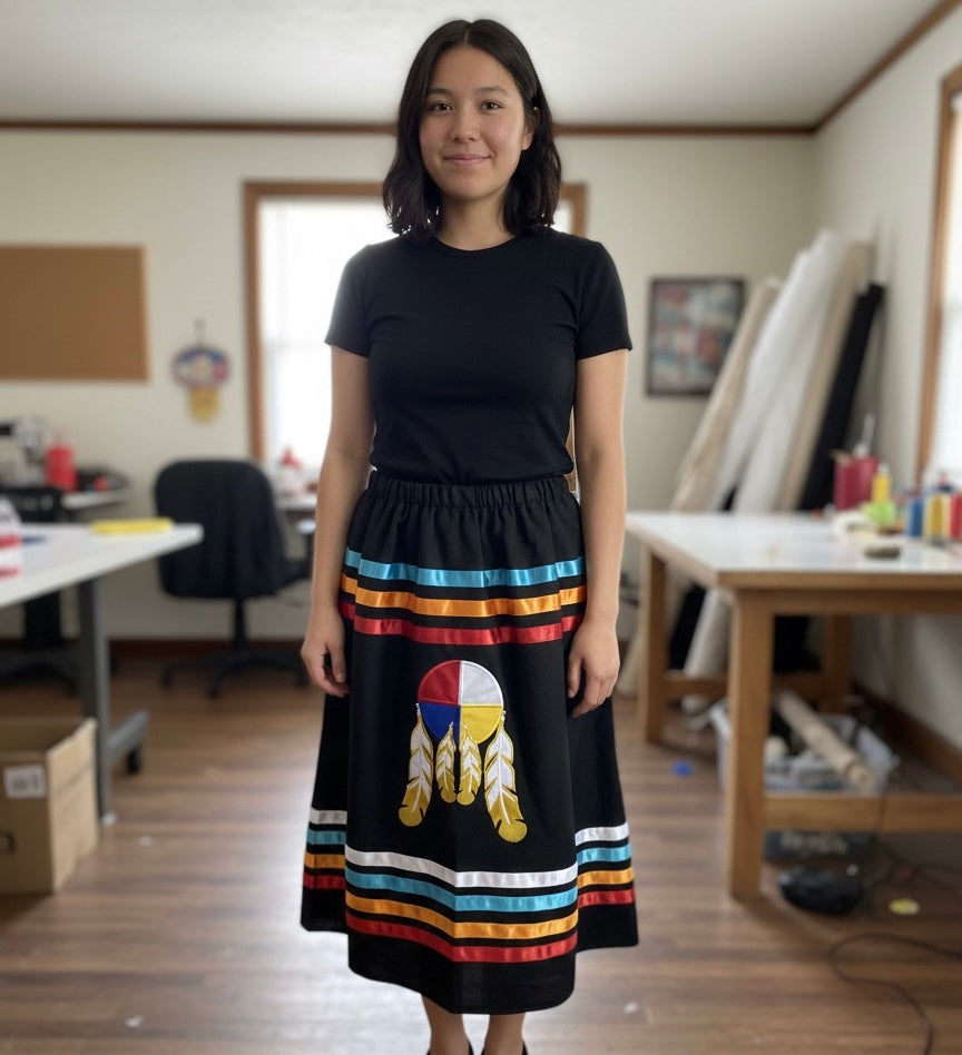 Jupe ruban avec attrape-rêves