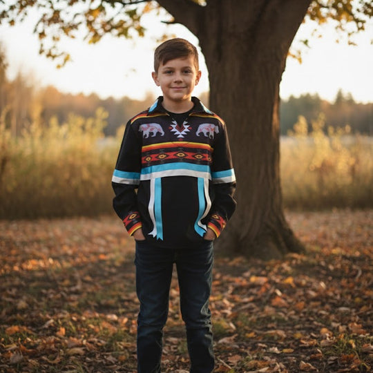 Bear Youth Ribbon shirt