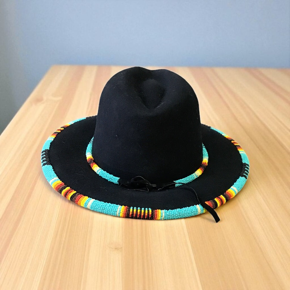 Size- 57/Handmade Beaded Hat