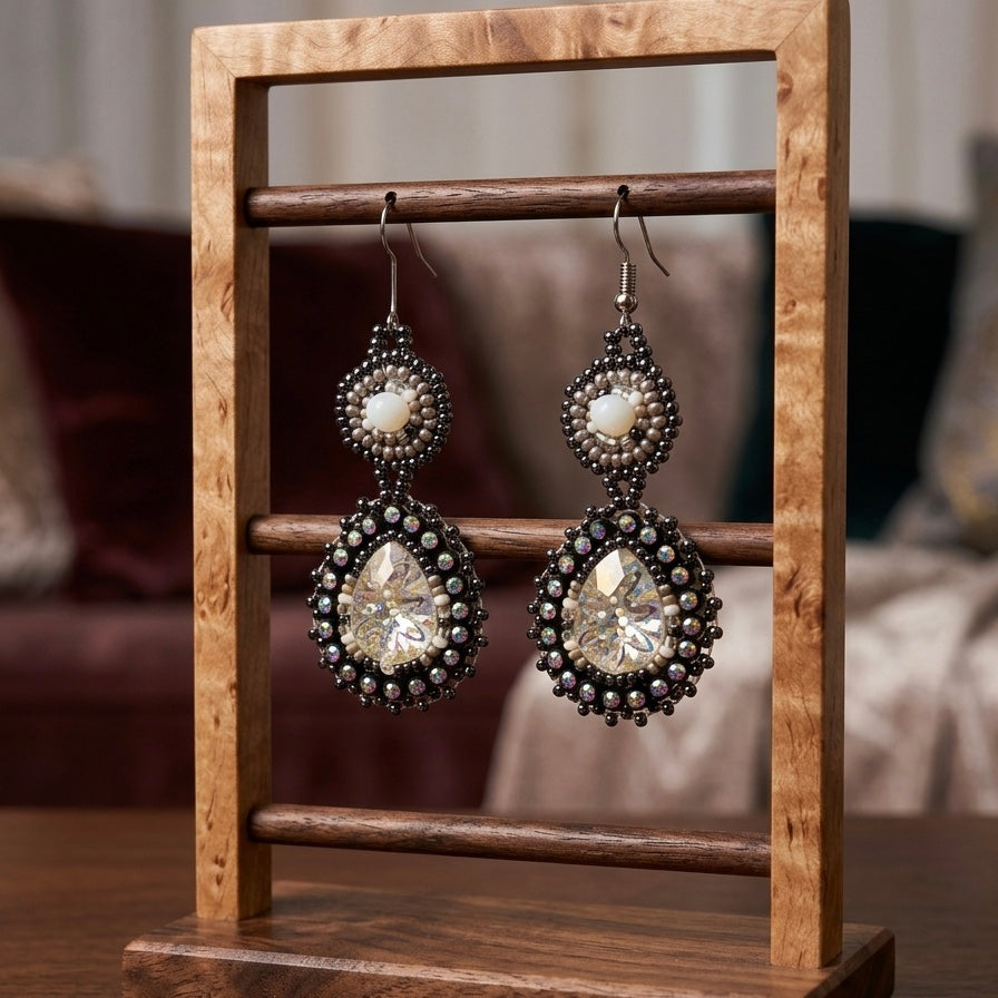 Drop Beaded Earrings(8)