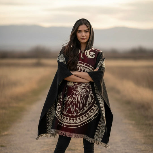 Eagle HandMade Wool Poncho