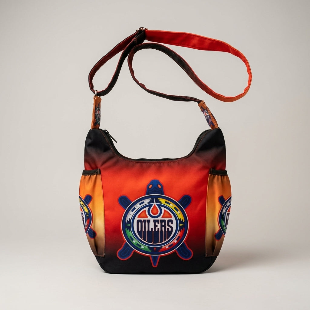Orange Oiler Crossbody Bag