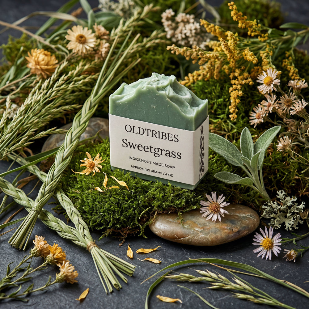 OLDTRIBES™ Sweetgrass Soap