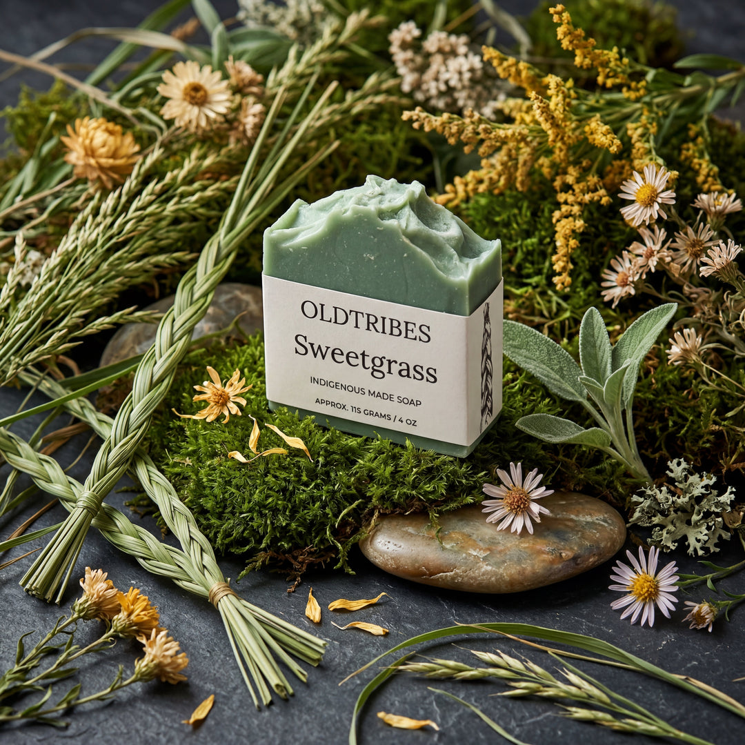 OLDTRIBES™ Sweetgrass Soap