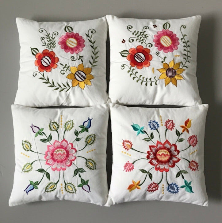 Embroidered Pillows Cushion Cover(#6)